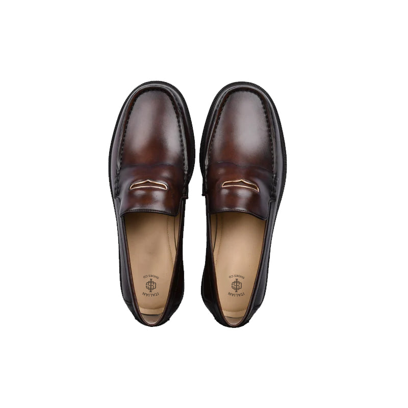 Alto Lite Leather Loafers Green