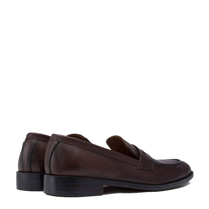 Baxton Leather Loafers For Men