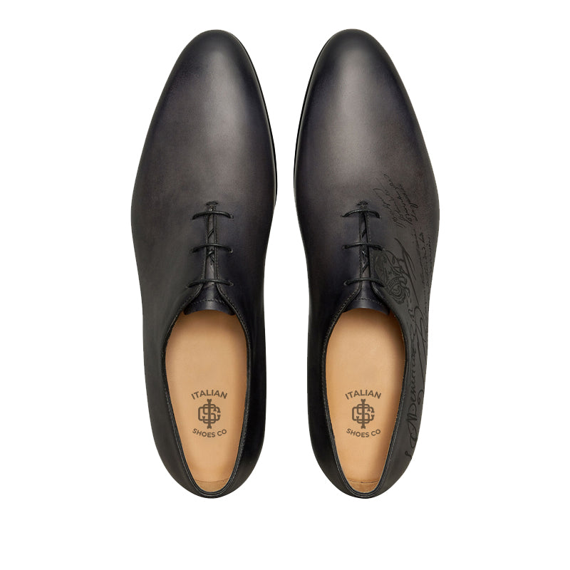Men Handmade Solid Leather Oxford Shoe
