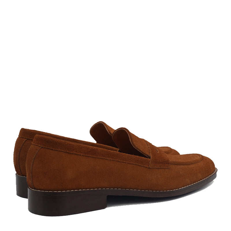 Baxton Suede Leather Loafers For Men