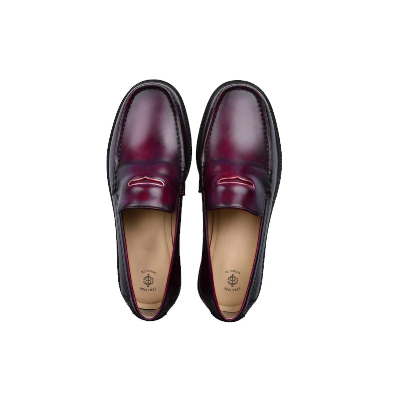 Alto Lite Leather Loafers Green