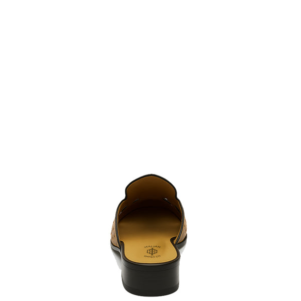 Embellished Slip-On Mules