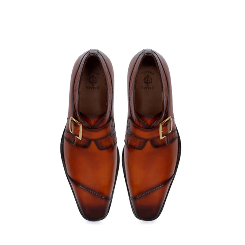 Stylish Monk Strap Shoes for Men - Italian Shoes Company