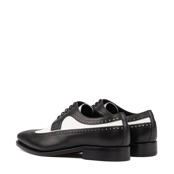 Wingtip Dual Solid Leather Oxford Shoe