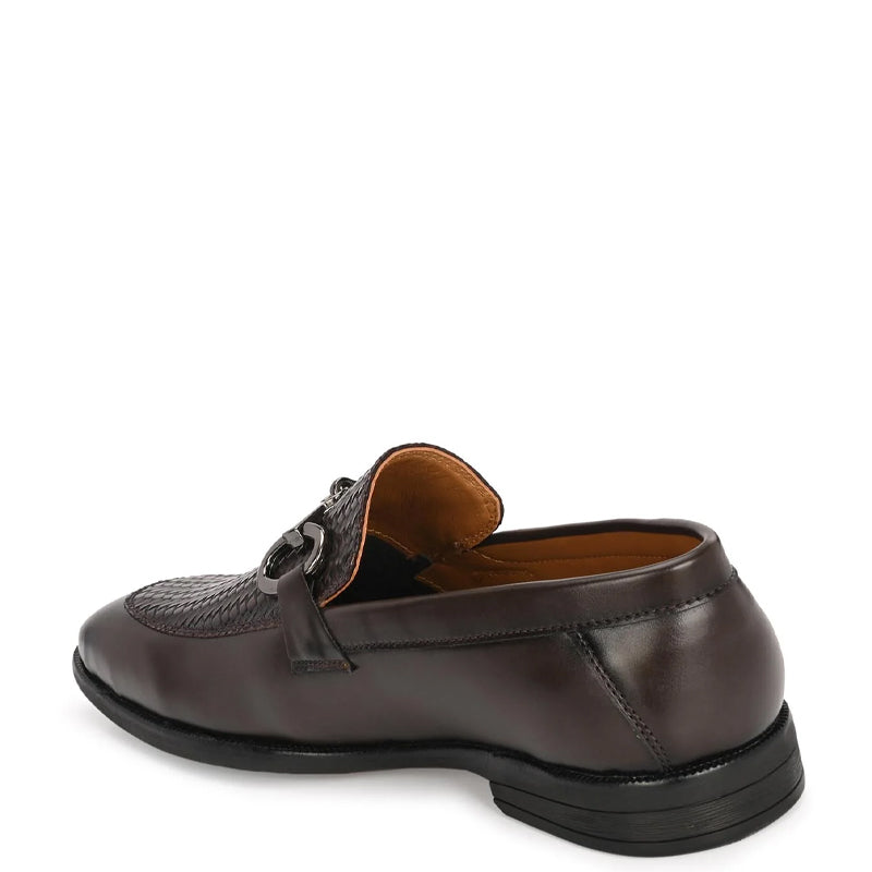 Classic Leather Horsebit Buckled Loafer