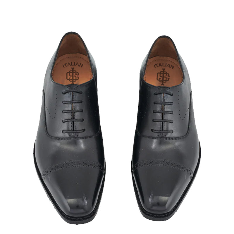 Leather Lace Up Oxford Shoes for Men