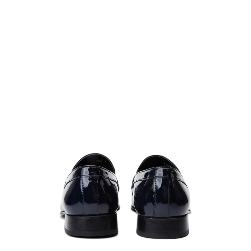 Black Patent Party Loafer for Men