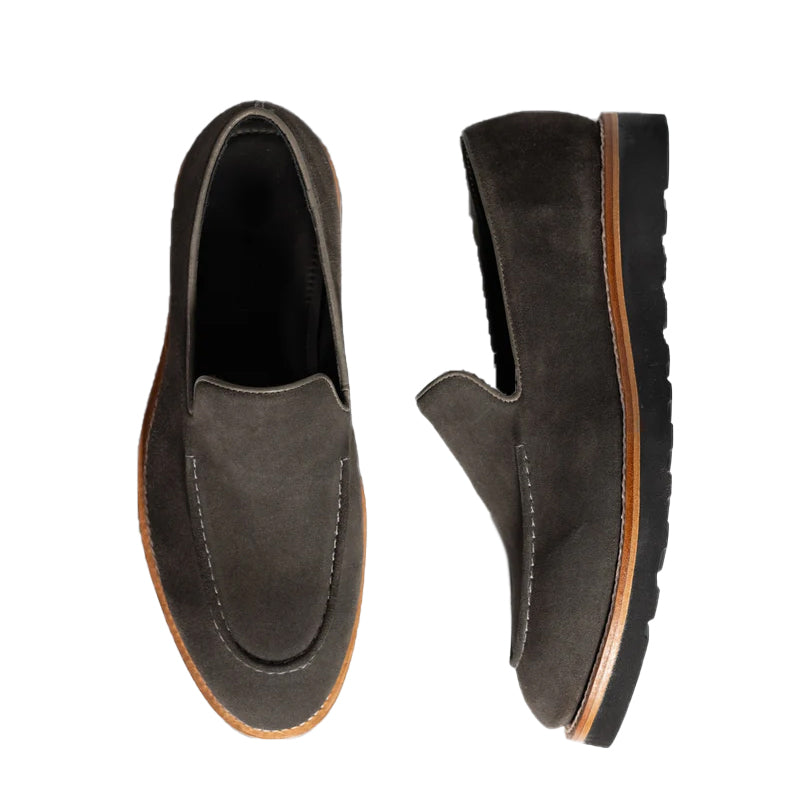 Handcrafted Suede Leather Loafers For Men