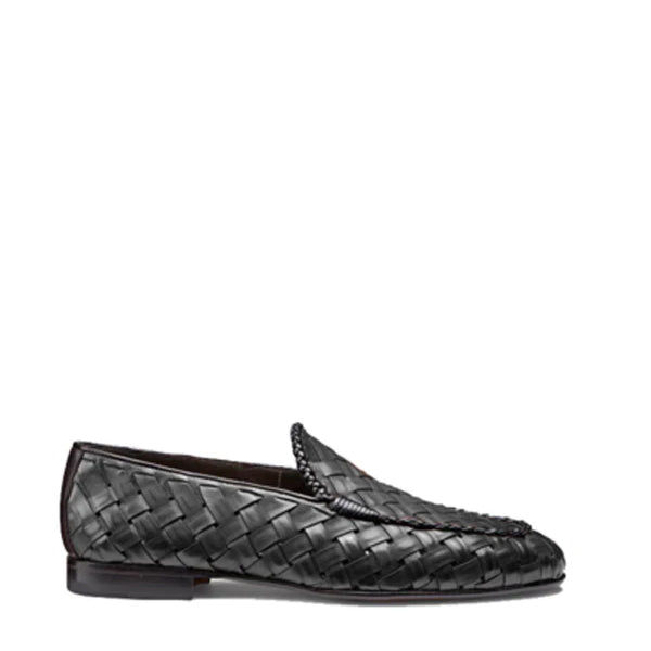 Weaved Leather Loafer