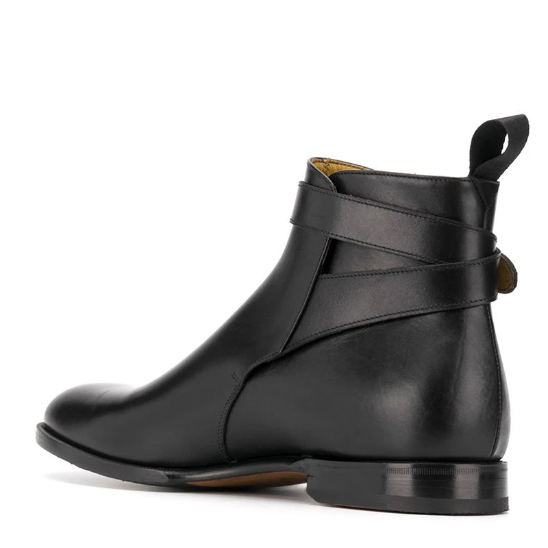 Men's Black Taylor Ankle Jodhpur Boots