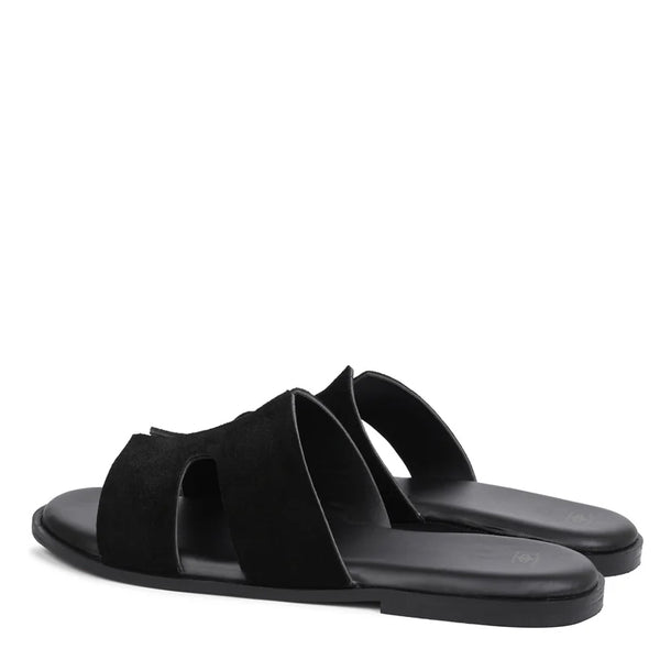 Suede H Style Slip On
