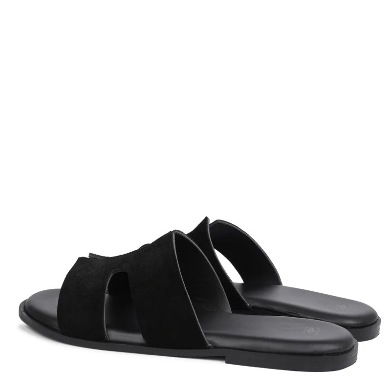 Suede H Style Slip On