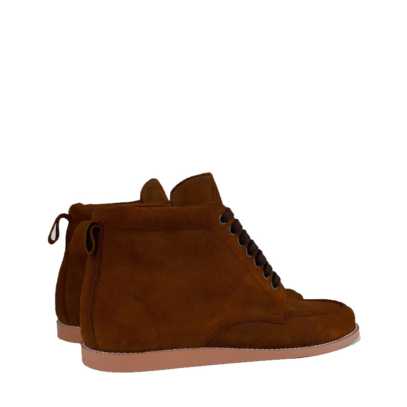 Bearman Moc Toe Suede Boots For Men