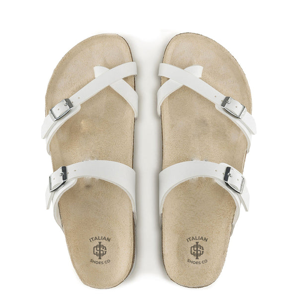 Naptide Thong Men Sandal - White