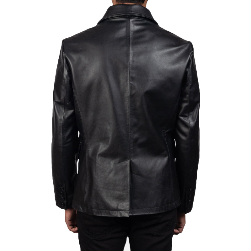 Deleno Leather Blazer