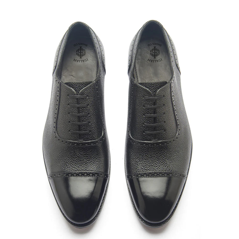 Premium Whole Cut Leather Oxford Shoes