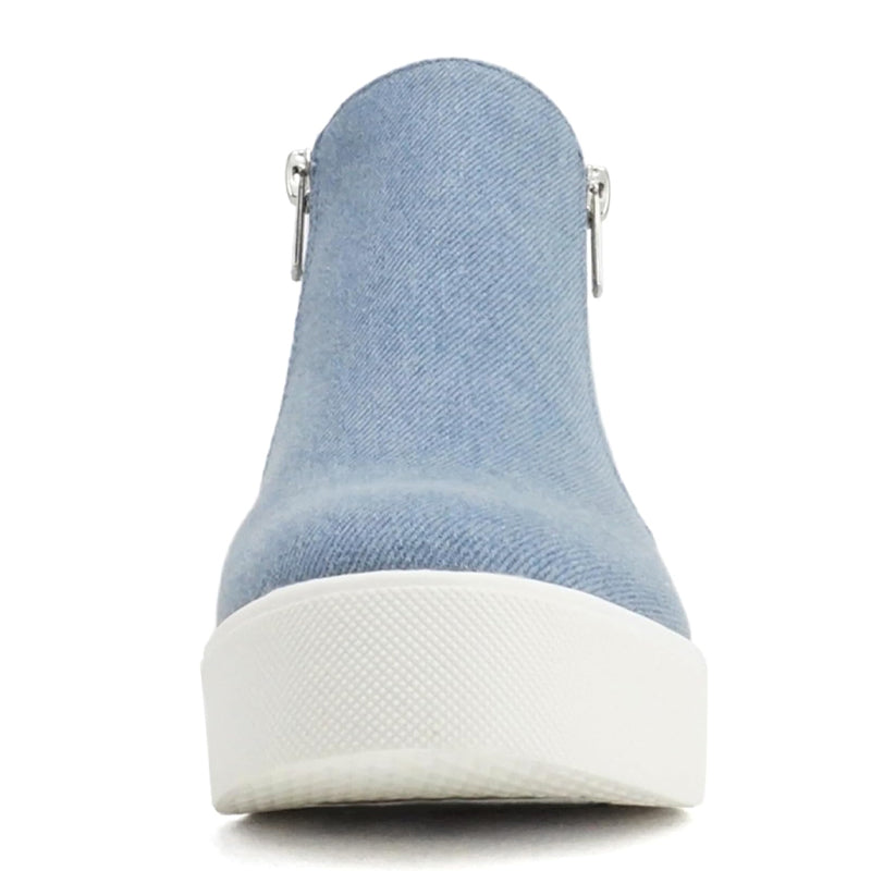 Elevated Comfort Wedge Sneakers