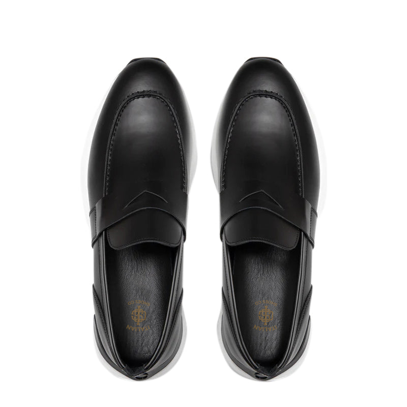 Brown Leather Men's Loafers