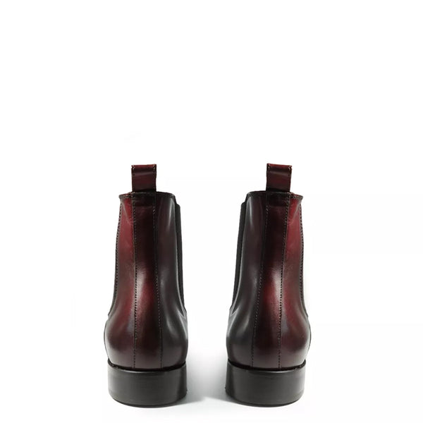 Premium Pure Solid Leather Chelsea Boot Tan