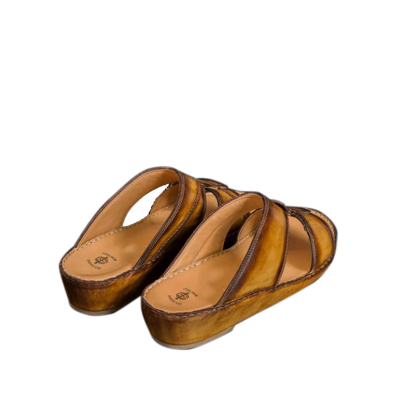 Handmade Solid Leather Comfort Arabic Sandal