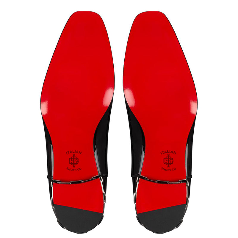Patent Plain Shiny Leather Oxford Shoes