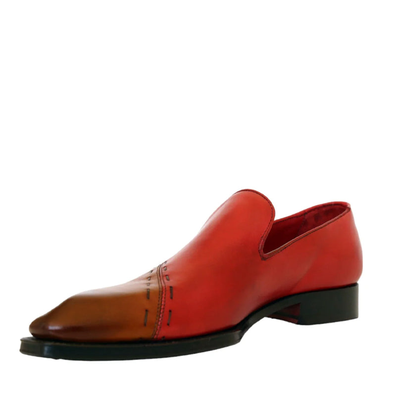 Calf-Skin Leather Loafers