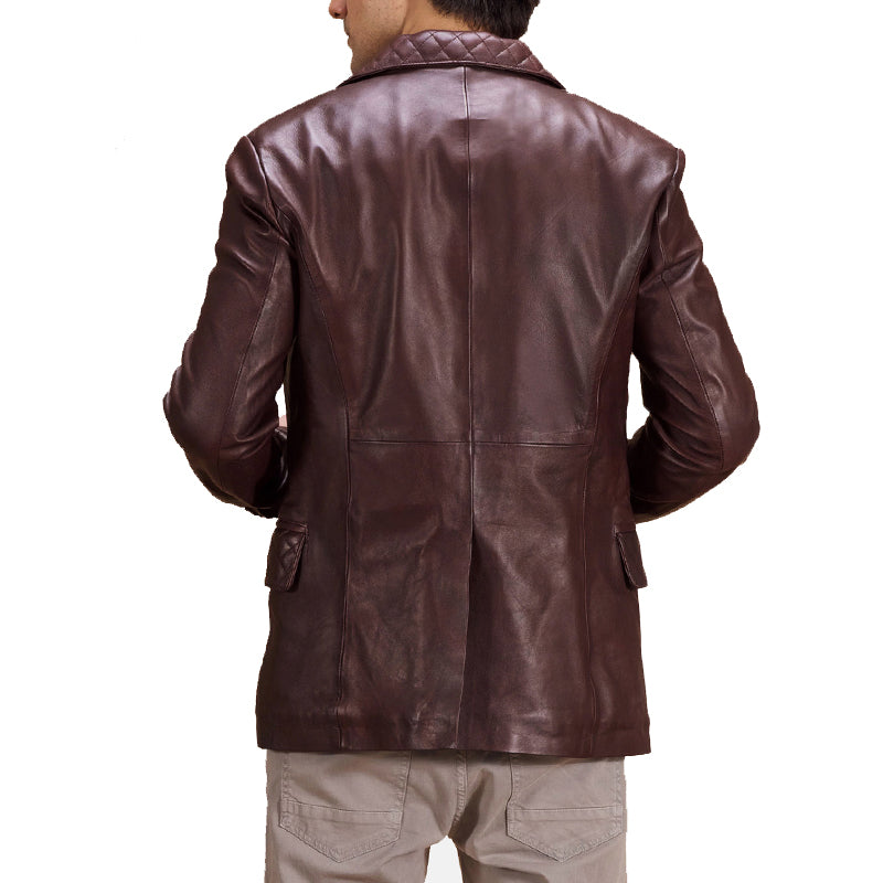 Venare Leather Blazer