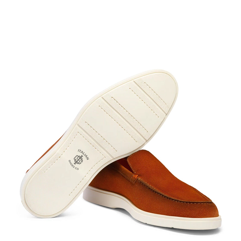 Men Slip On Suede Loafers