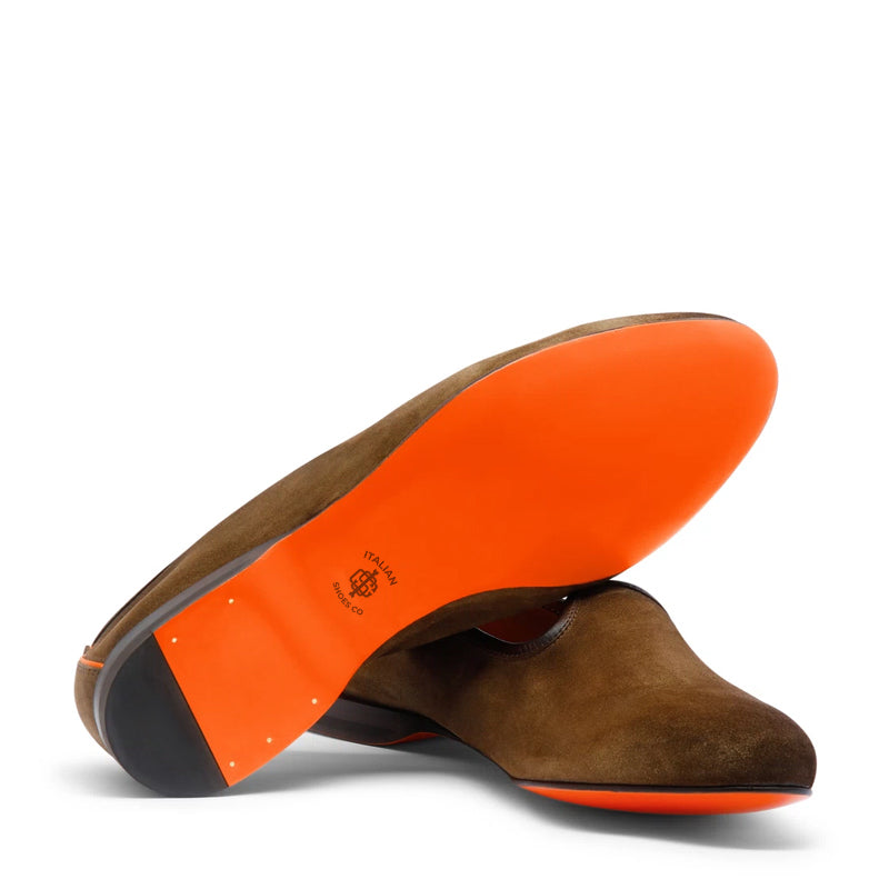 Suede Handmade Leather Velvet Loafer
