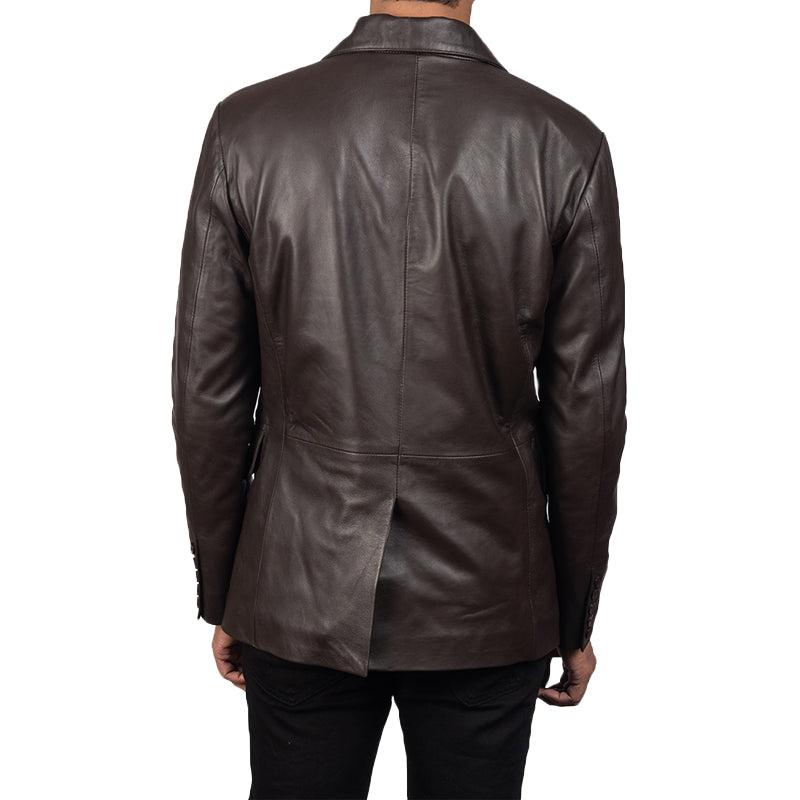 Astaire Leather Blazer