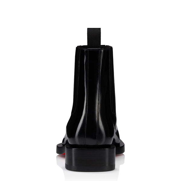 Luxury Patent Shiny Leather Handmade Chelsea Boots