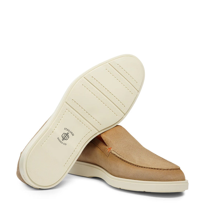 Men Slip On Suede Loafers