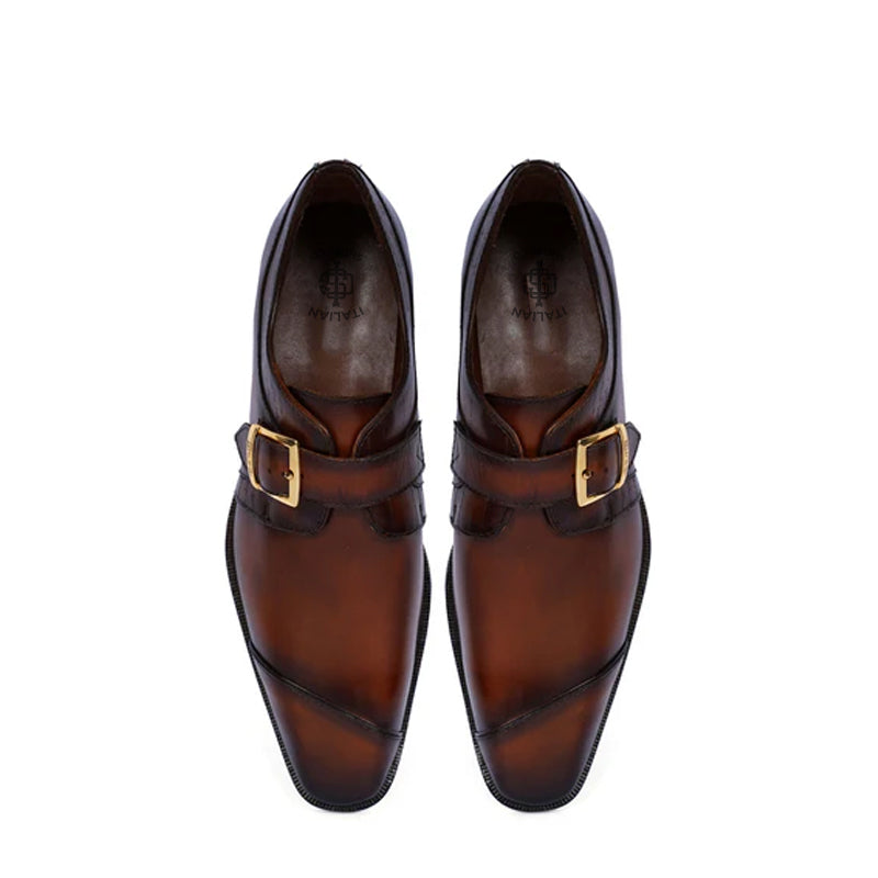 Stylish Monk Strap Shoes for Men - Italian Shoes Company