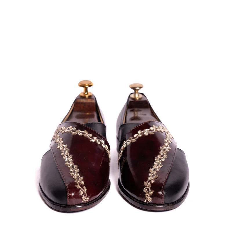 Handmade Shiny Leather Kail Peshawari Sandals