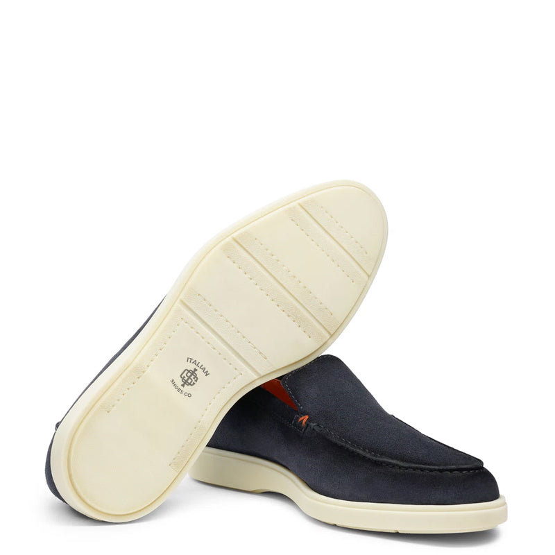 Men Slip On Suede Loafers