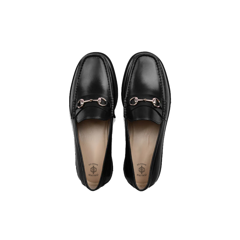 Men Round-Toe Bit Loafers