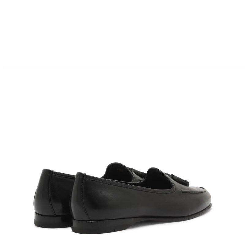 Andrea Tassel Leather Loafers For Women