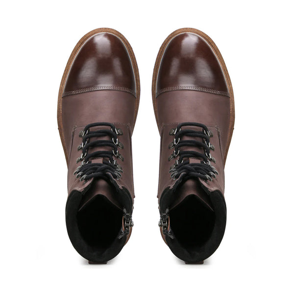 Luxury Premium Solid Leather High Ankle Boot