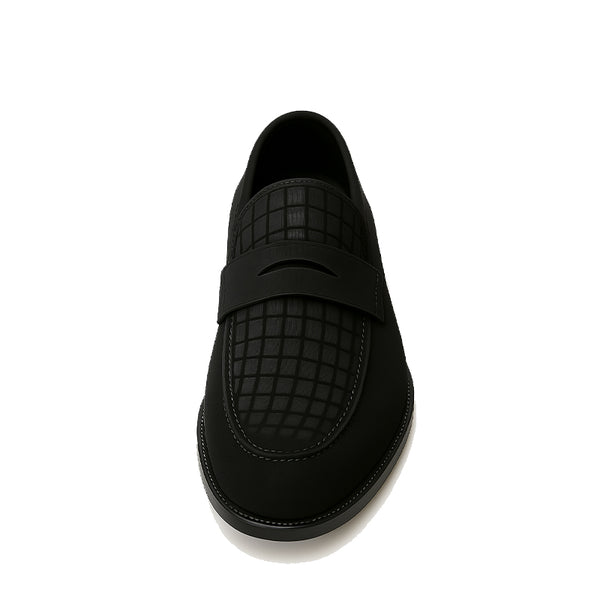 Suede Royale Leather Printed Loafer