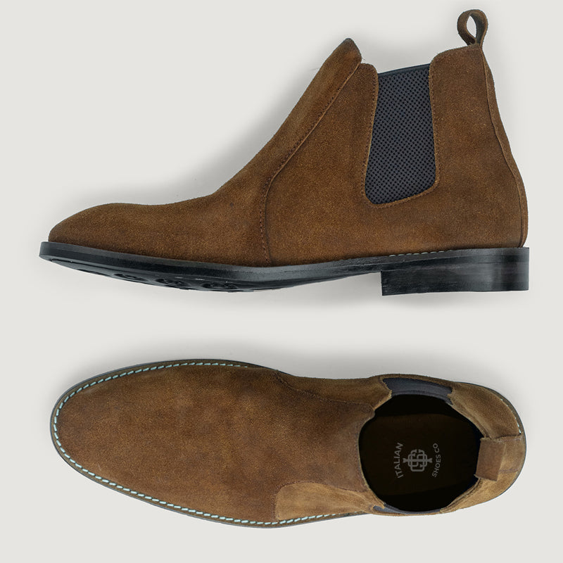 Eviternity Clarkson Chelsea Leather Boots For Men