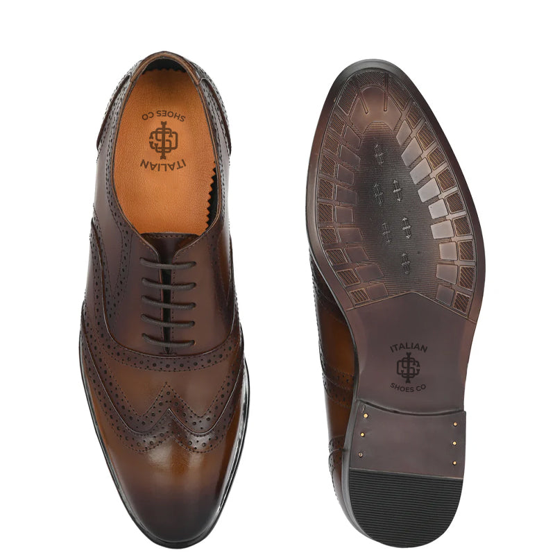 Premium Handmade Leather Formal Black Oxford Shoe