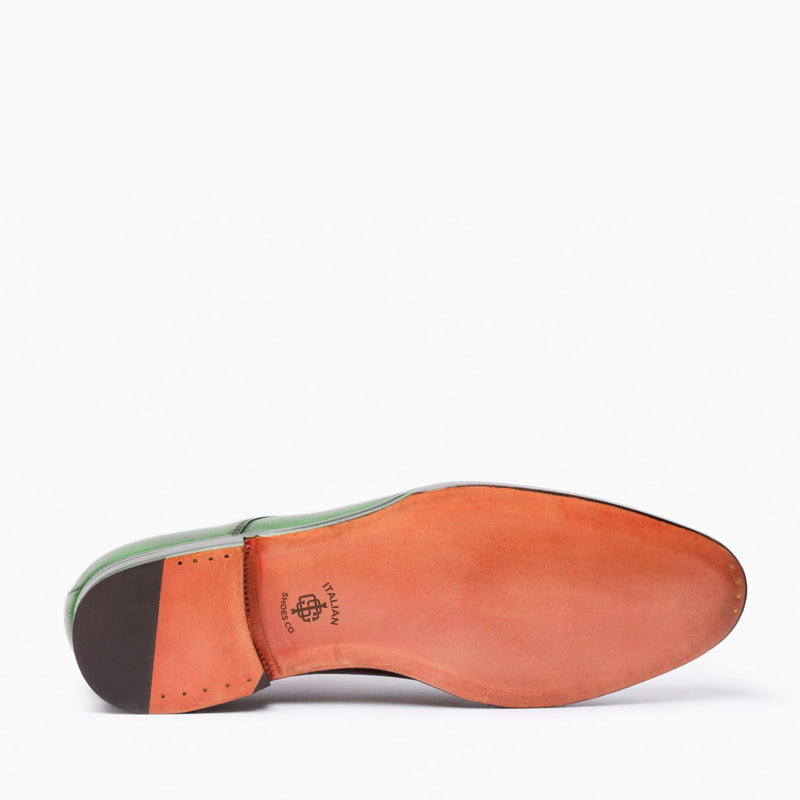 Samon Green Casual Shoe