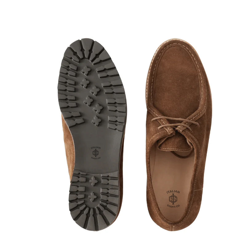 Classic Suede Leather Derby Shoe For Men