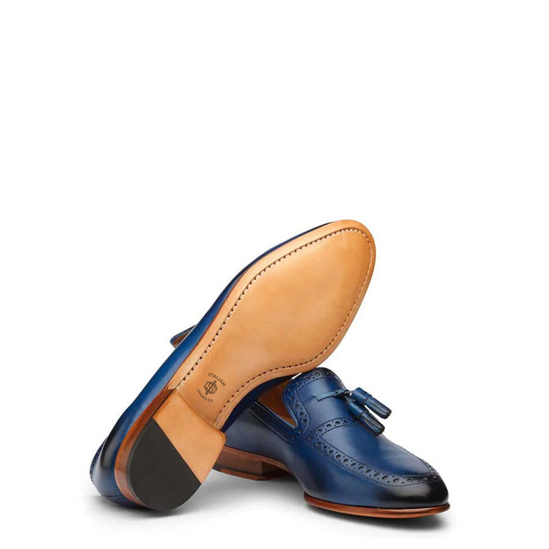 Classic Design Pure Leather Tassel Loafer