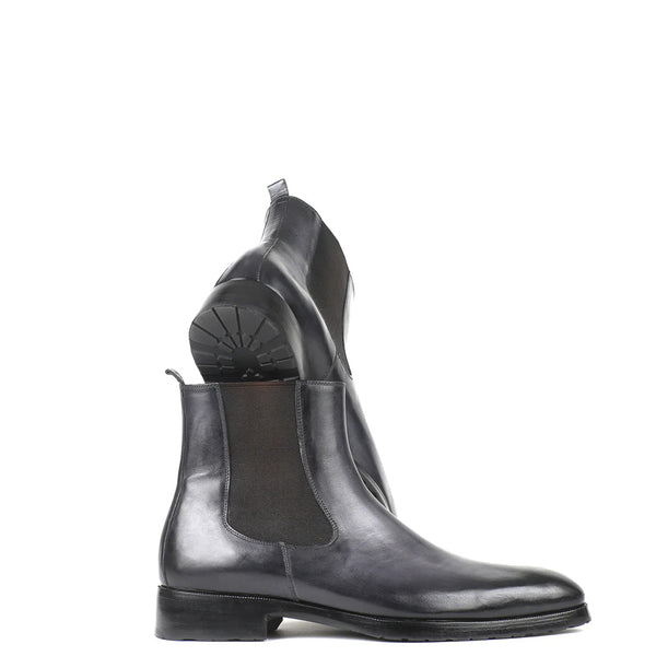 HandPainted Solid Leather Chelsea Boot