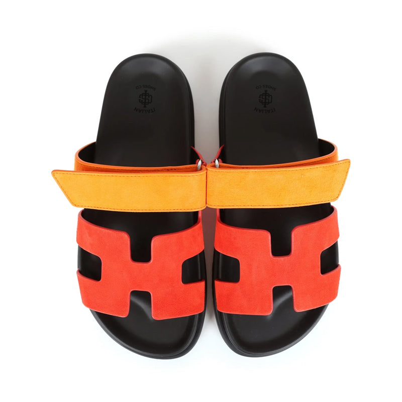 Luxury Croco Leather Sandals