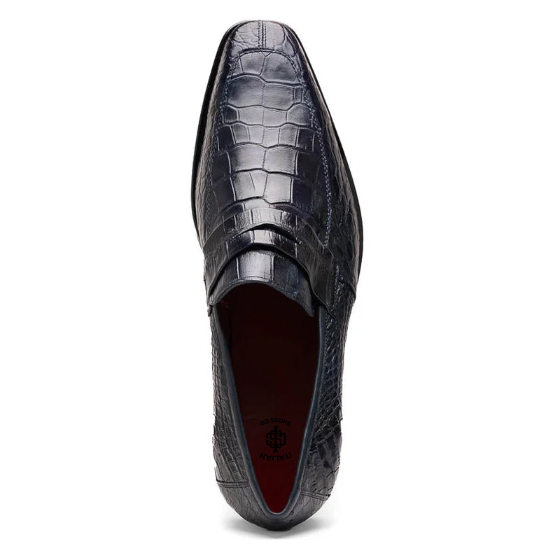 Crocoman Premium Leather Loafers