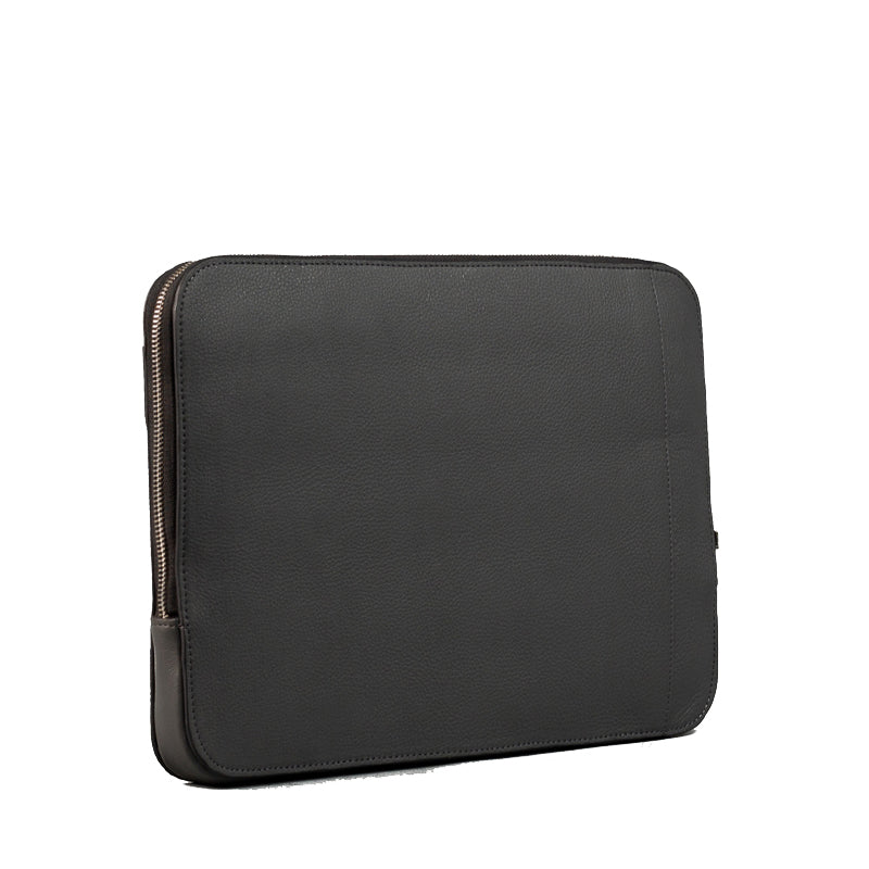 The Baxter Leather Black Laptop Sleeve