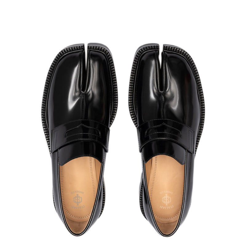 Horseshoe Split Toe Loafers