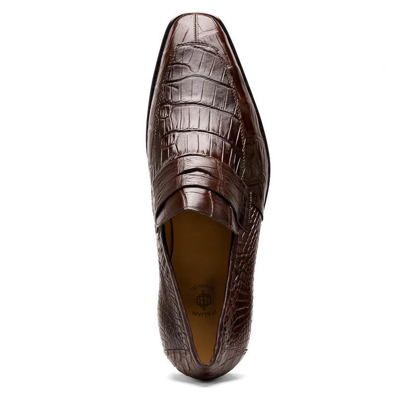 Crocoman Premium Leather Loafers